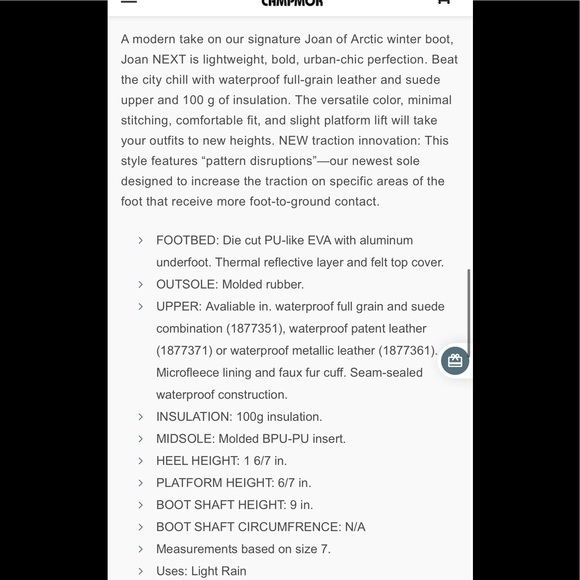 NWT SOREL Joan Of Arctic Next Faux Fur Waterproof Snow Boot In Blackened Brown - Picture 2 of 10